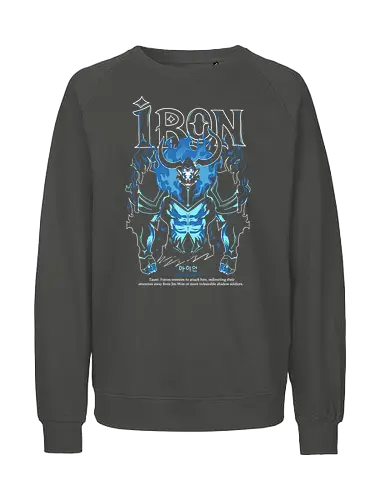 The shadow Iron - Solo leveling anime - Fairtrade Sweatshirt