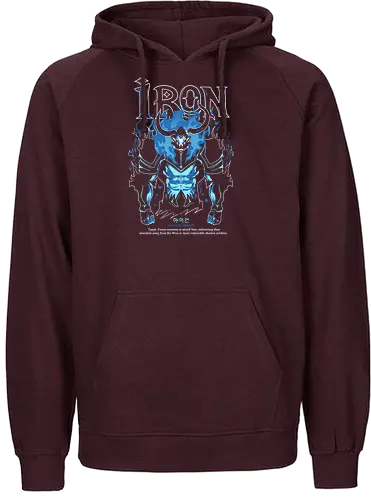 The shadow Iron - Solo leveling anime - Fairtrade Hoodie