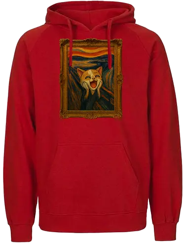 MilowVonFauch - Simlow, Twitch, Streamer, Katze, Ironie - Fairtrade Hoodie