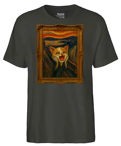MilowVonFauch - Simlow, Twitch, Streamer, Katze, Ironie - Fairtrade T-Shirt