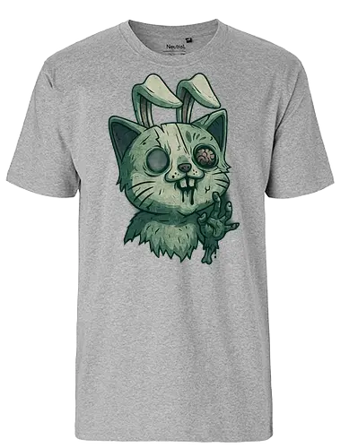 ZombieSmilow - Simlow, Twitch, Streamer, Katze, Zombie - Fairtrade T-Shirt