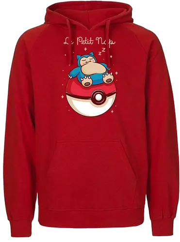 Le Petit Nap - pocket monsters, monster, cute, adorable, fun, funny, mash up, mashup, humor, 90s, 1990s, anime, manga, gaming, gamer, game, video game, video games, tired, nap, sleep, prince - Fairtrade Hoodie