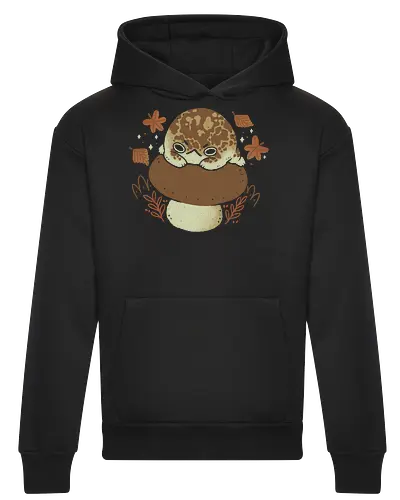 Cute Rain Frog in Autumn