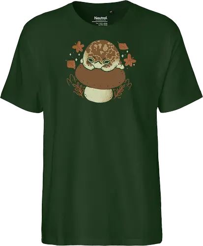 Cute Rain Frog in Autumn