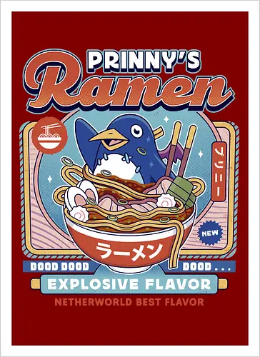 Prinny Dood Ramen Vintage