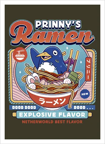 Prinny Dood Ramen Vintage
