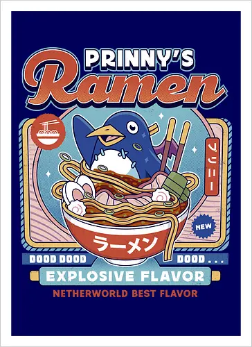 Prinny Dood Ramen Vintage