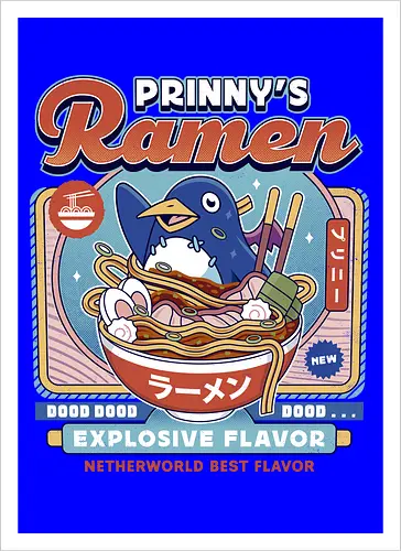 Prinny Dood Ramen Vintage