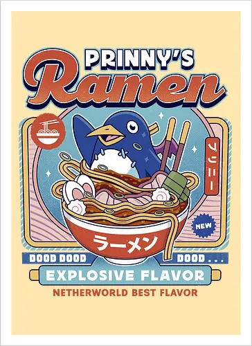 Prinny Dood Ramen Vintage