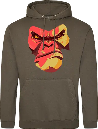 Gorilla Ungezähmt und Wild