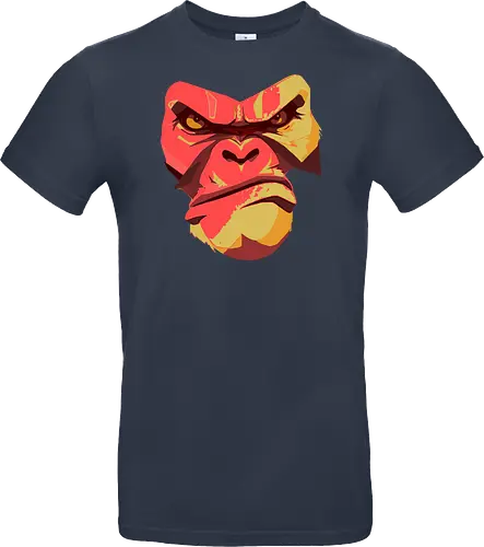Gorilla Ungezähmt und Wild