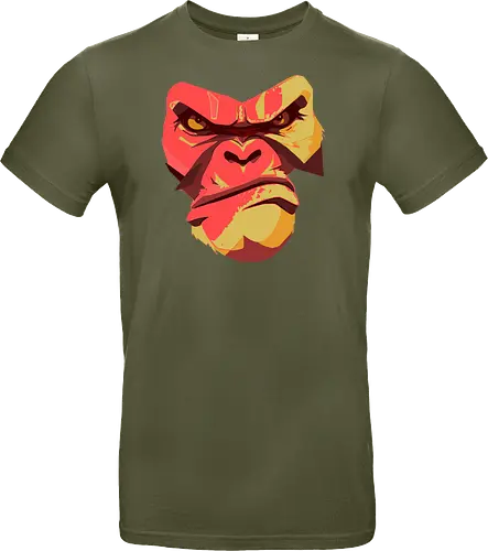 Gorilla Ungezähmt und Wild