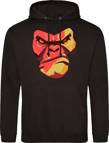 Gorilla Ungezähmt und Wild