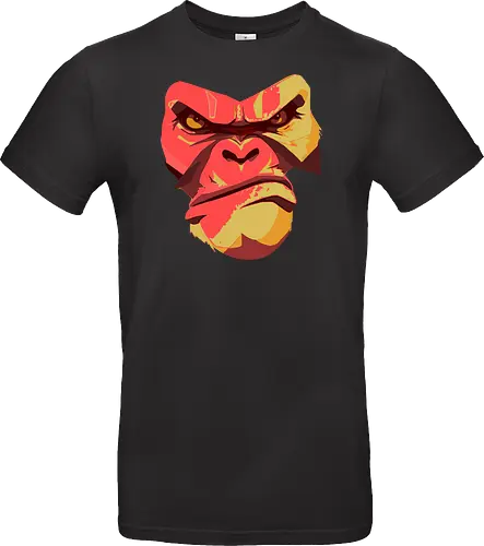 Gorilla Ungezähmt und Wild