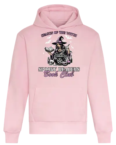 Season of the Witc - witch, book, cauldron, magic, skull, potions, bats, spooky, club, mystical - Heavyweight Hoodie