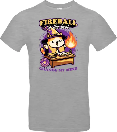 Wizard Cat Fireball