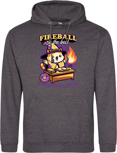 Wizard Cat Fireball