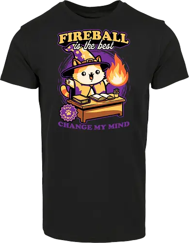 Wizard Cat Fireball