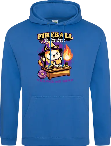 Wizard Cat Fireball
