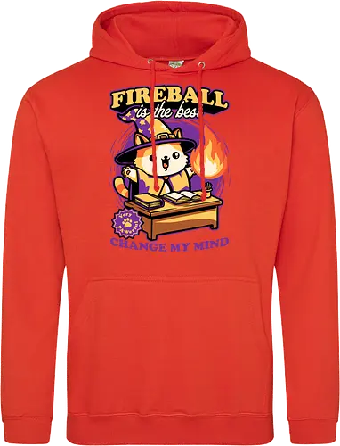 Wizard Cat Fireball