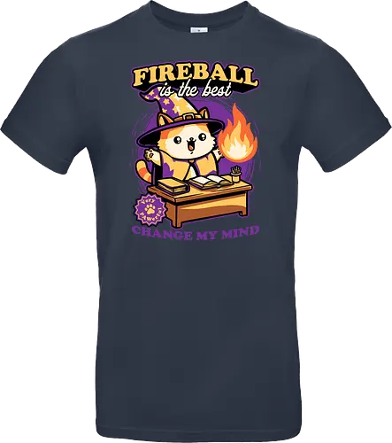 Wizard Cat Fireball