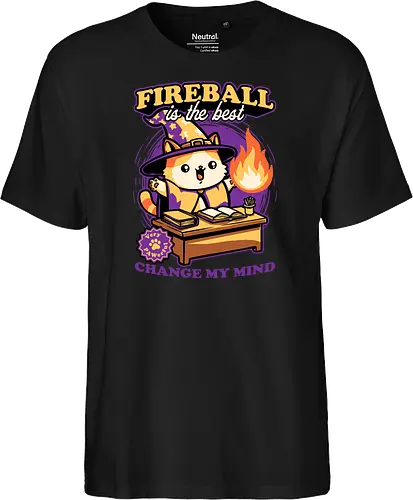 Wizard Cat Fireball