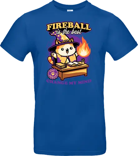 Wizard Cat Fireball