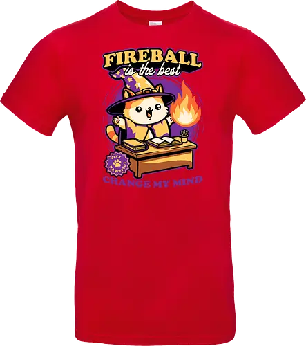 Wizard Cat Fireball