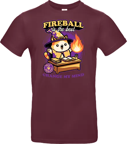 Wizard Cat Fireball