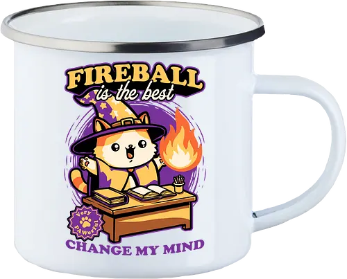 Wizard Cat Fireball