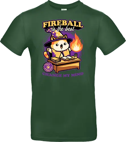 Wizard Cat Fireball