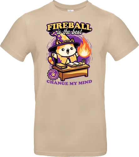 Wizard Cat Fireball