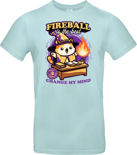 Wizard Cat Fireball
