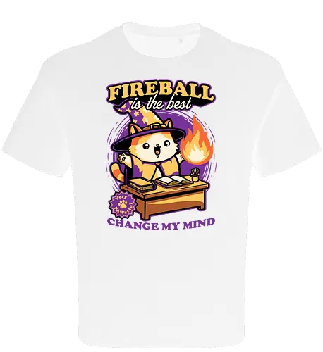 Wizard Cat Fireball