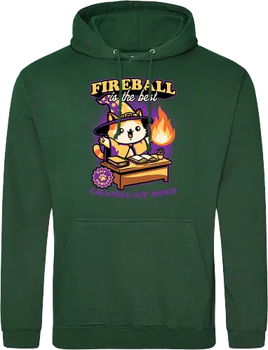 Wizard Cat Fireball