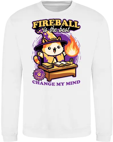 Wizard Cat Fireball
