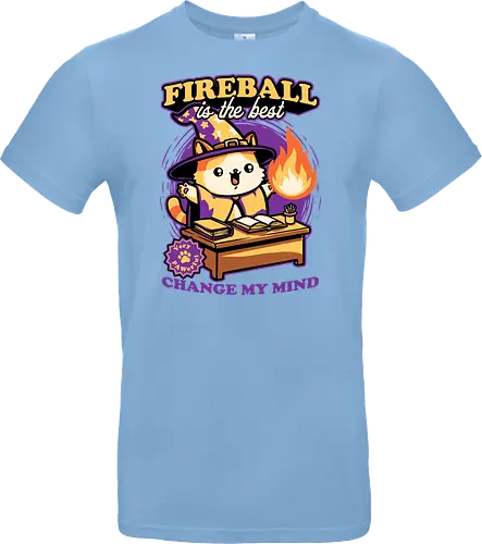 Wizard Cat Fireball