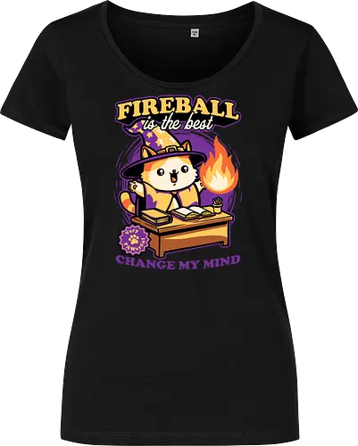 Wizard Cat Fireball