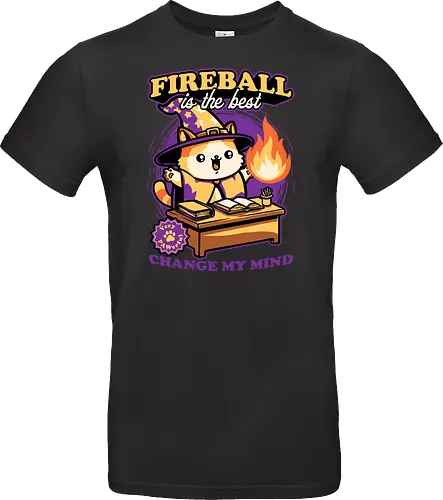 Wizard Cat Fireball