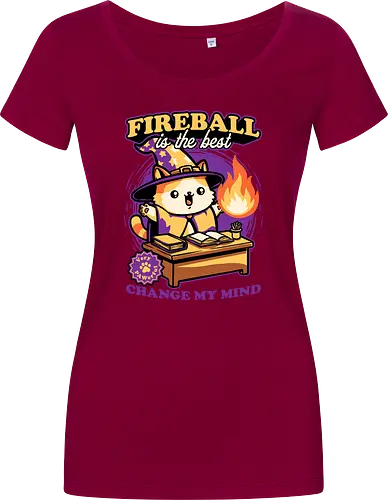 Wizard Cat Fireball