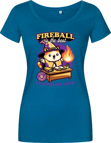 Wizard Cat Fireball