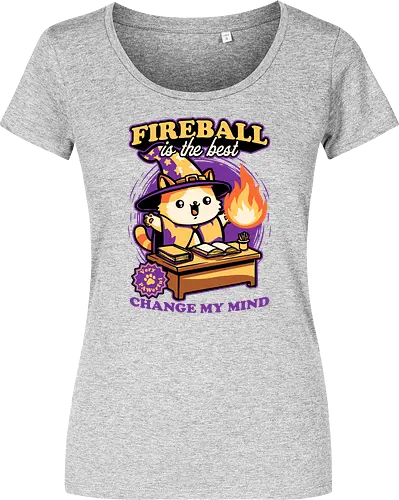 Wizard Cat Fireball