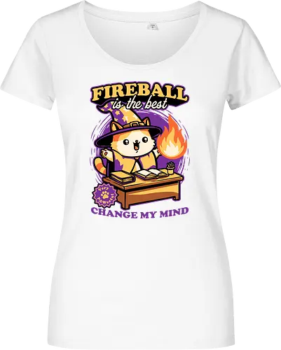 Wizard Cat Fireball