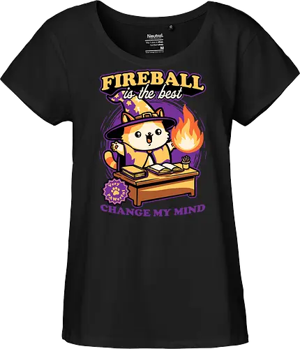 Wizard Cat Fireball
