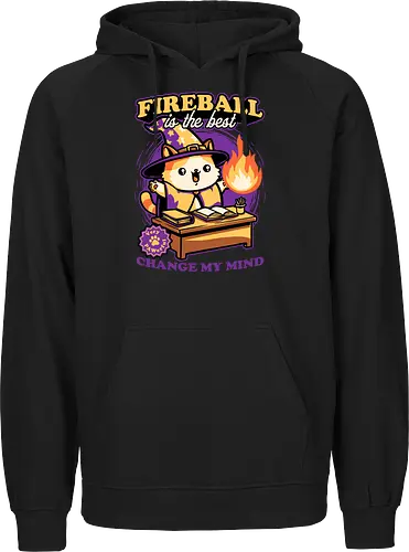 Wizard Cat Fireball