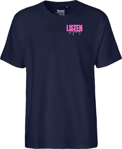 Listen, Honey! weiß - Fairtrade T-Shirt