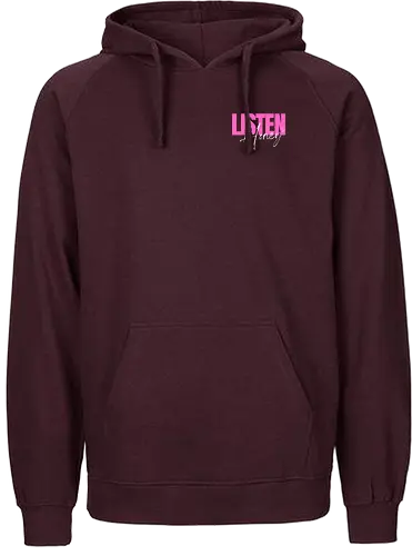Listen, Honey! weiß - Fairtrade Hoodie