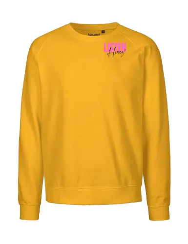Listen, Honey! schwarz - Fairtrade Sweatshirt