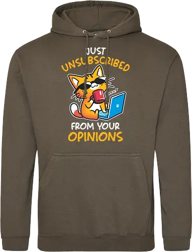 Unsubscribed from Opinions - Funny Cat