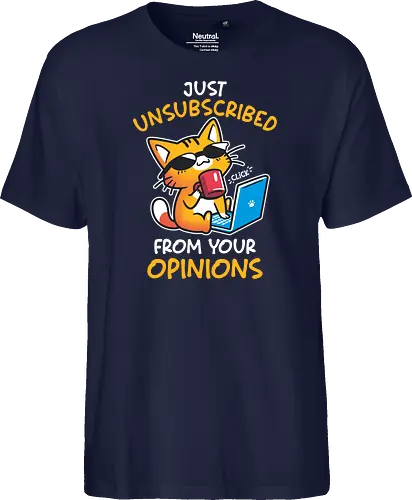 Unsubscribed from Opinions - Funny Cat